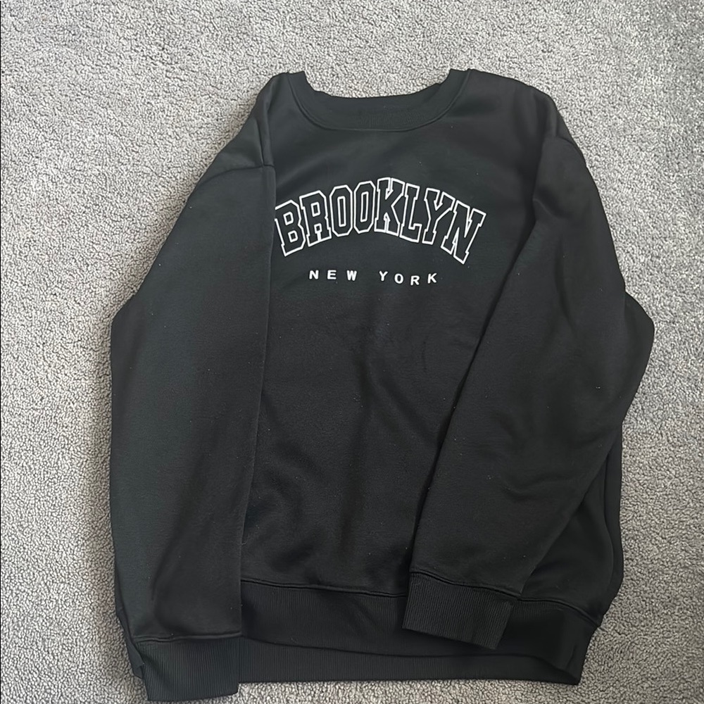 Brooklyn New York Black Sweater